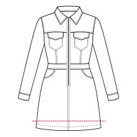Lederkleid kürzen Ein Lederkleid kürzen zu lassen,...